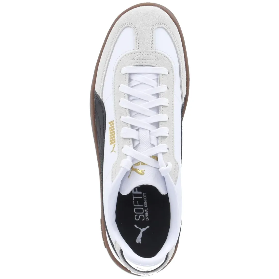 Damen Puma Low Sneaker CLUB II ERA - White- Black