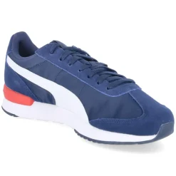 Damen Puma Low Sneaker R78 WIND MU - persian blue- white-red