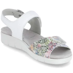 Damen Semler Sandalen FLOWER-SAMT/SOFT-N. -