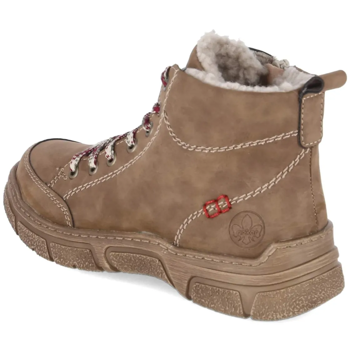 Damen Rieker Schnürboots -