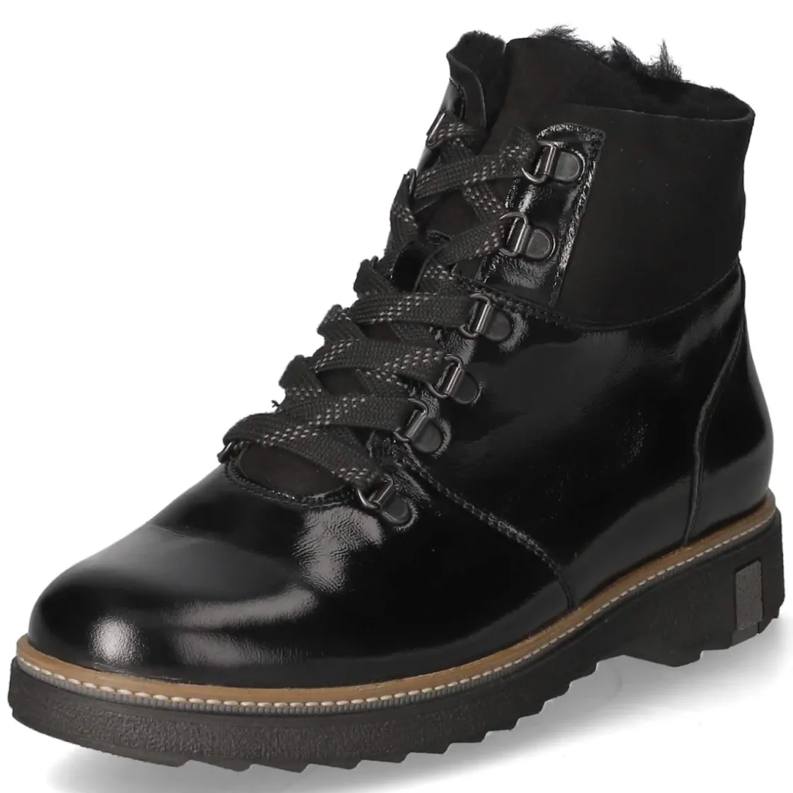 Damen Waldläufer Schnürstiefeletten HITOMI -