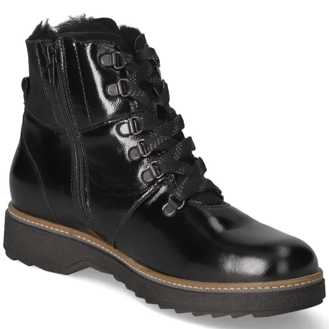 Damen Waldläufer Schnürstiefeletten HITOMI -