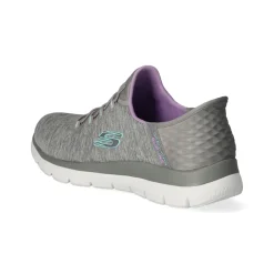 Damen Skechers Slip-On Sneaker DAZZLING HAZE -