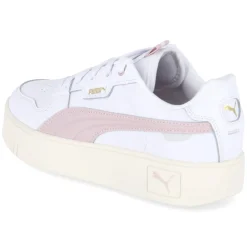 Damen Puma Sneaker CARINA STREET LUX - WHITE-MAUVE MIST- GOL
