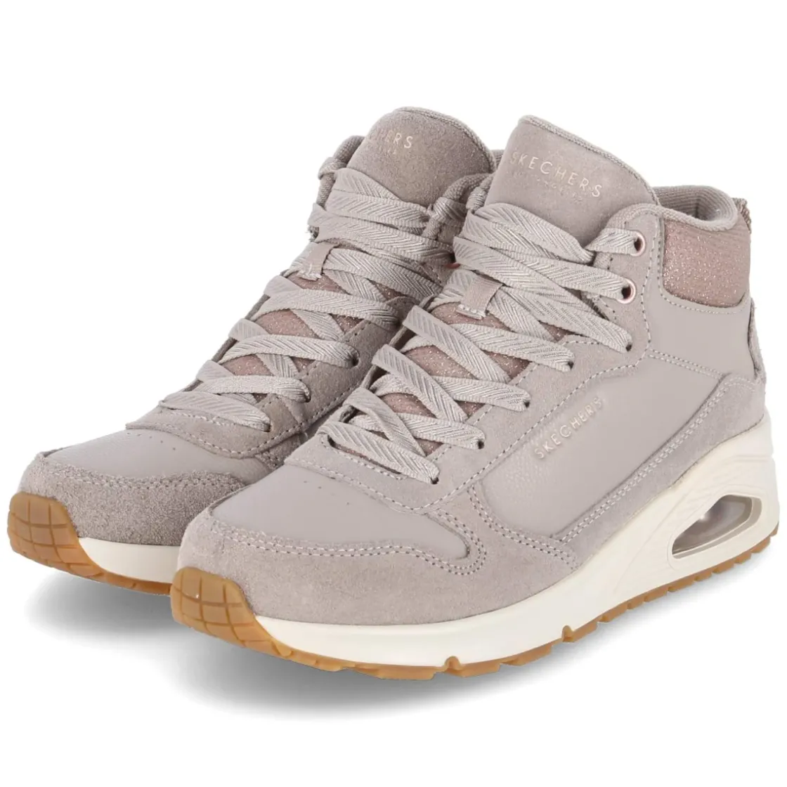 Damen Skechers Sneaker UNO- STACRE SHINE -