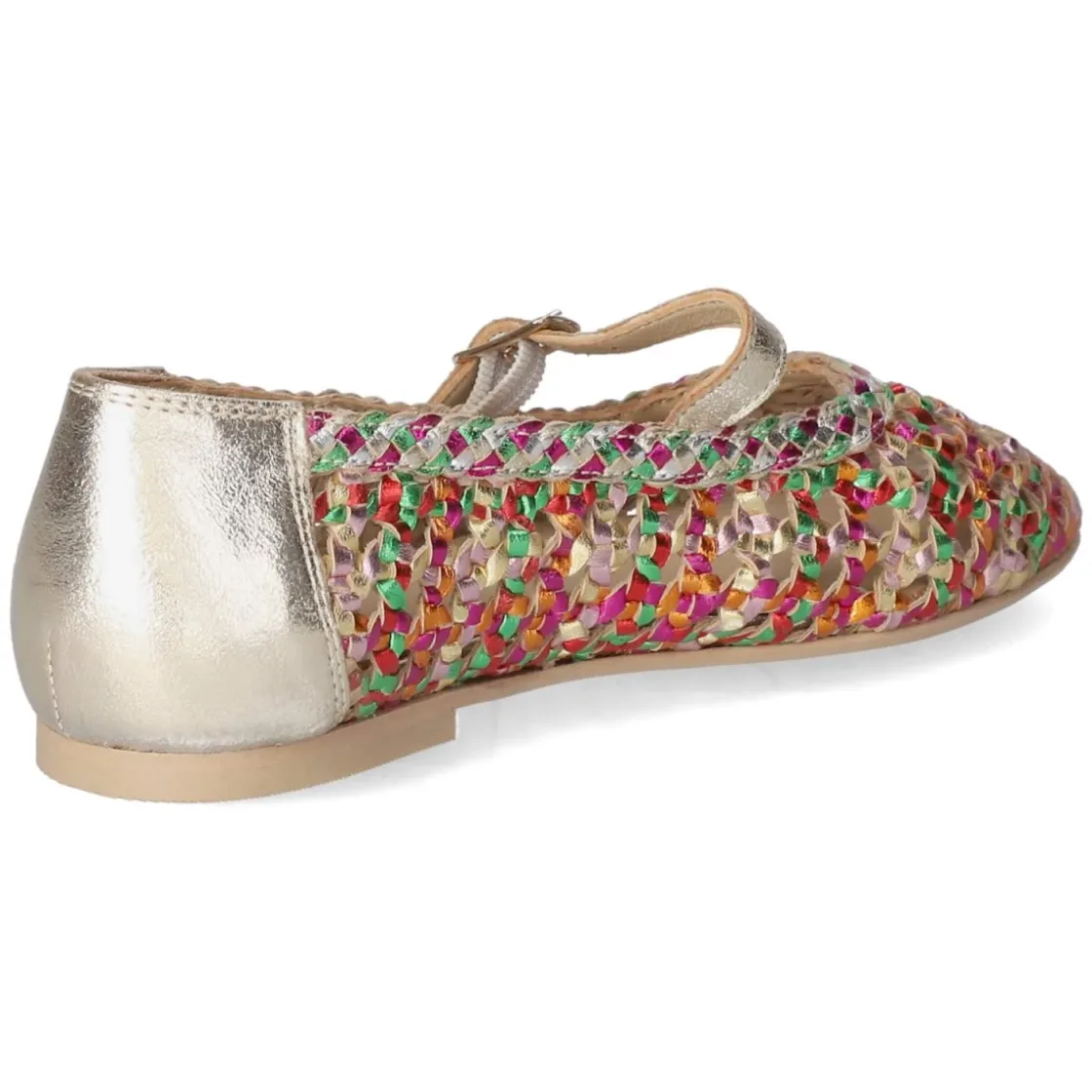 Damen Bullboxer Spangenballerinas -
